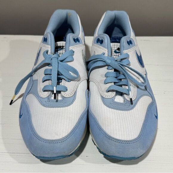 EUC Men’s Nike Air Force 1 Premium Blueprint sz 11 - Picture 2 of 8